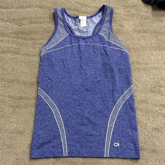 GAP Women's Blue Racerback Tank - Picture 1 of 4